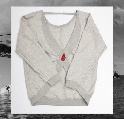 SHOW'EM SWEATSHIRT GREY