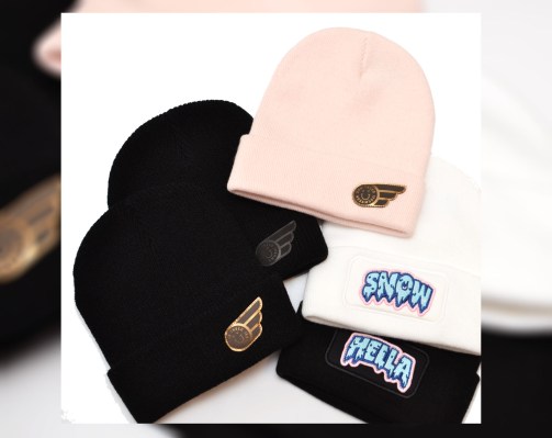 PINK BEANIE SMILE
