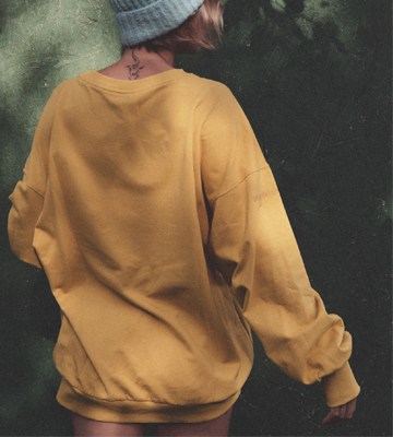 MANGO PUFFY SWEATSHIRT