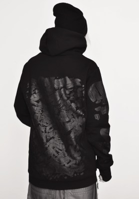 DOUBLE KILLER HOODIE BLACK