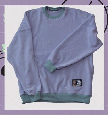 Fleece Lilac Sweatshirt