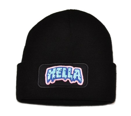 BEANIE BLACK HELLA