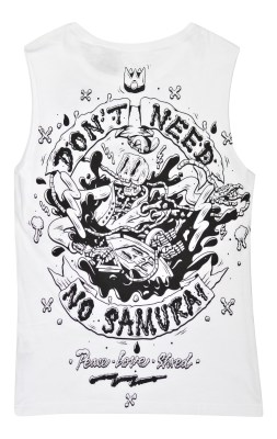 WHITE RAW TANK