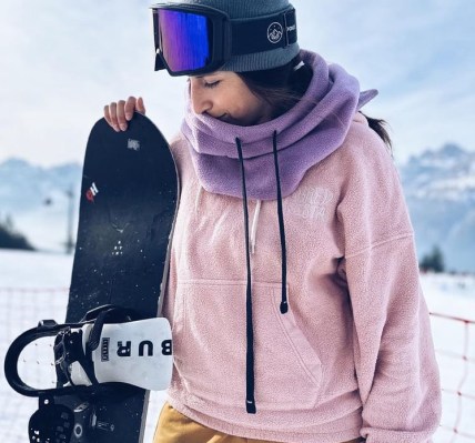 Hoodie Shred Sista Pink Fleece 
