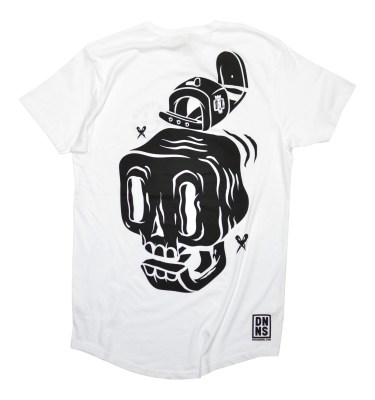 T-SHIRT BIG SKULL LONG LENGTH