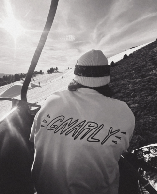 White Longsleeve Gnarly