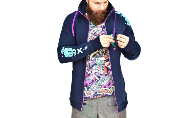 Sweatshirt Rad Riders Zip Through