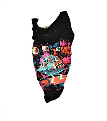 Top Gone Surfing Tencel Black