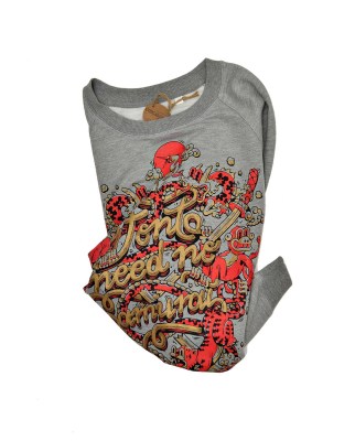  Wild Vibes Sweatshirt Grey