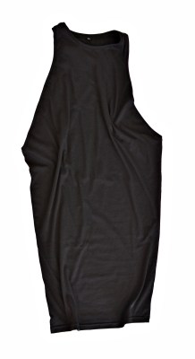Low Cut Dress Black
