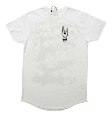 T-SHIRT WATATSUMI B&W LONGER LENGTH